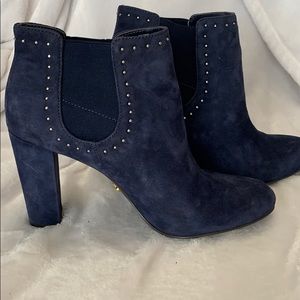Ralph Lauren Vivianne Navy Booties